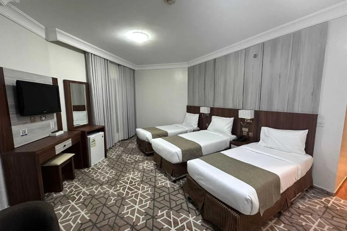 Hotel Triple Room TV Desk