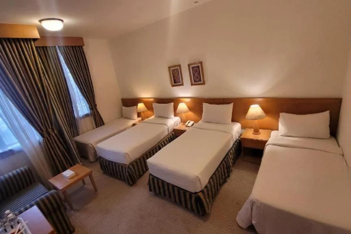 Elaf Ajyad Hotel Quad Room Four Beds