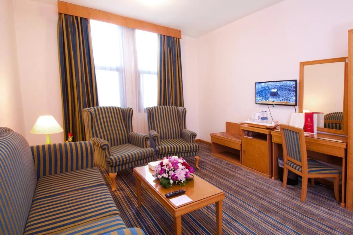 3 Star 7 Nights Umrah Package Suite Living Area
